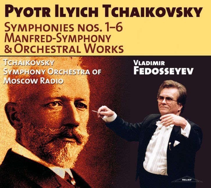 Produktbild: Fedosseyev/Symphony Orchestra of Moscow Radio: Sinfonien 1-6