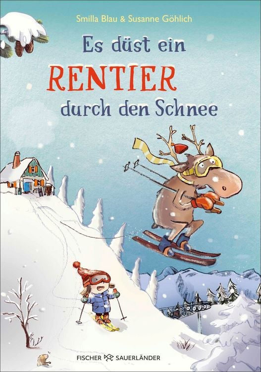 Produktbild: Es d&uuml;st ein Rentier durch den Schnee