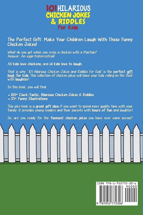 Produktbild: 101 Hilarious Chicken Jokes & Riddles For Kids