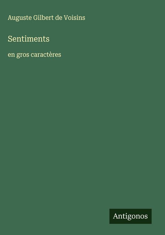 Produktbild: Sentiments