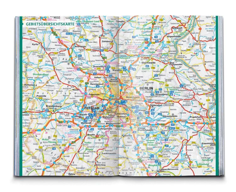 Produktbild: KOMPASS Wanderf&uuml;hrer Berlin-Brandenburg, 75 Touren