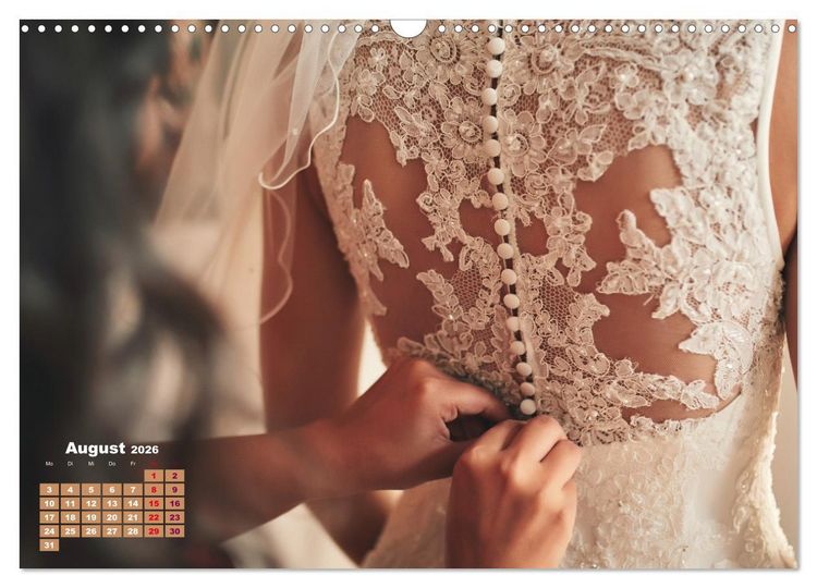Produktbild: W wie Wedding (Wandkalender 2026 DIN A3 quer), CALVENDO Monatskalender