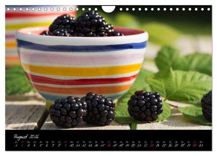 Produktbild: Food-Fotografie (Wandkalender 2026 DIN A4 quer), CALVENDO Monatskalender
