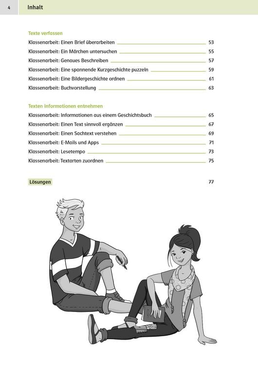 Produktbild: Klett Sicher ins Gymnasium: Klassenarbeitstrainer f&uuml;r den &Uuml;bertritt Deutsch 4. Klasse