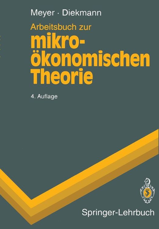 Bild vom Artikel Arbeitsbuch zur mikroökonomischen Theorie vom Autor Ulrich Meyer