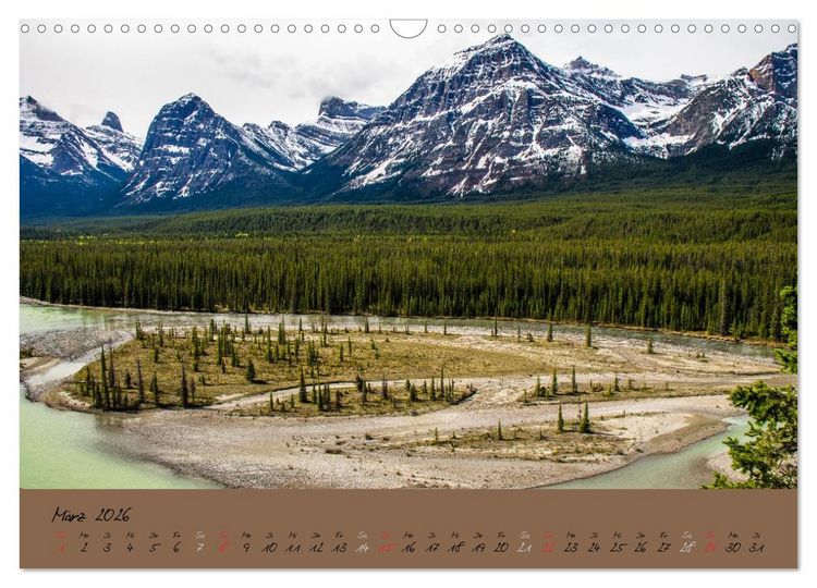 Produktbild: Fernweh nach Westkanada (Wandkalender 2026 DIN A3 quer), CALVENDO Monatskalender