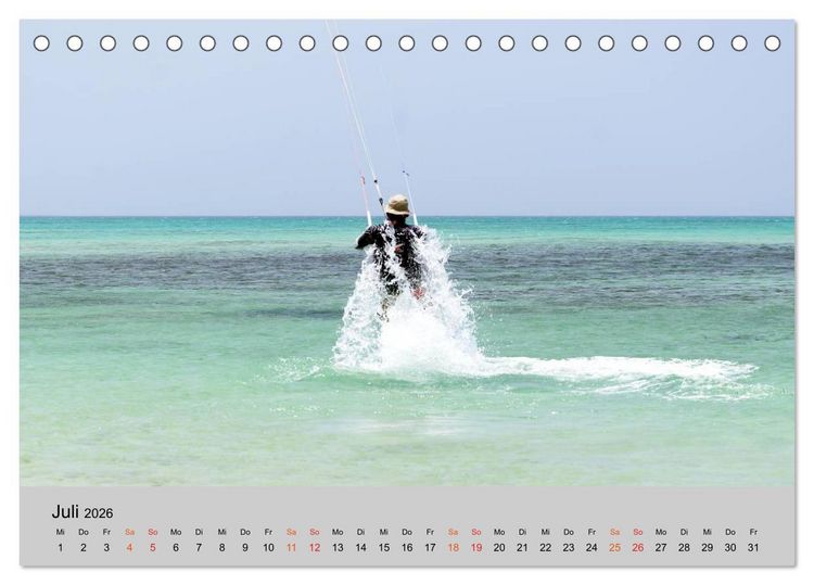 Produktbild: Boa Vista - Perle der Kapverden (Tischkalender 2026 DIN A5 quer), CALVENDO Monatskalender