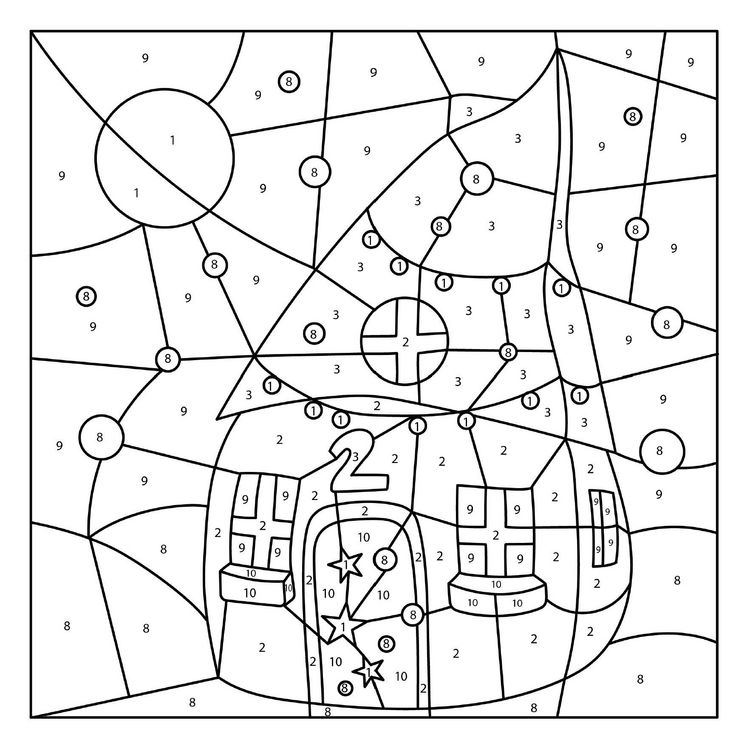 Produktbild: Malbuch f&uuml;r Weihnachten f&uuml;r Kinder ab 5 Jahren | MALEN NACH ZAHLEN | Magische Wichtel | Adventskalender-Buch