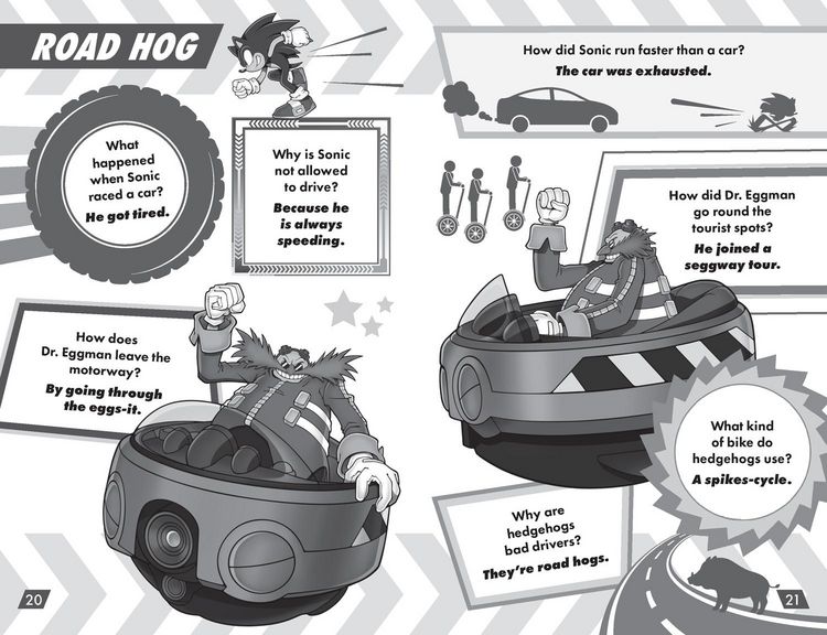 Produktbild: SONIC HEDGEHOG JOKE BK PB