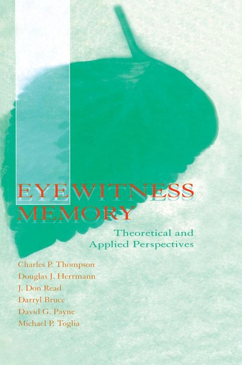 Produktbild: Eyewitness Memory
