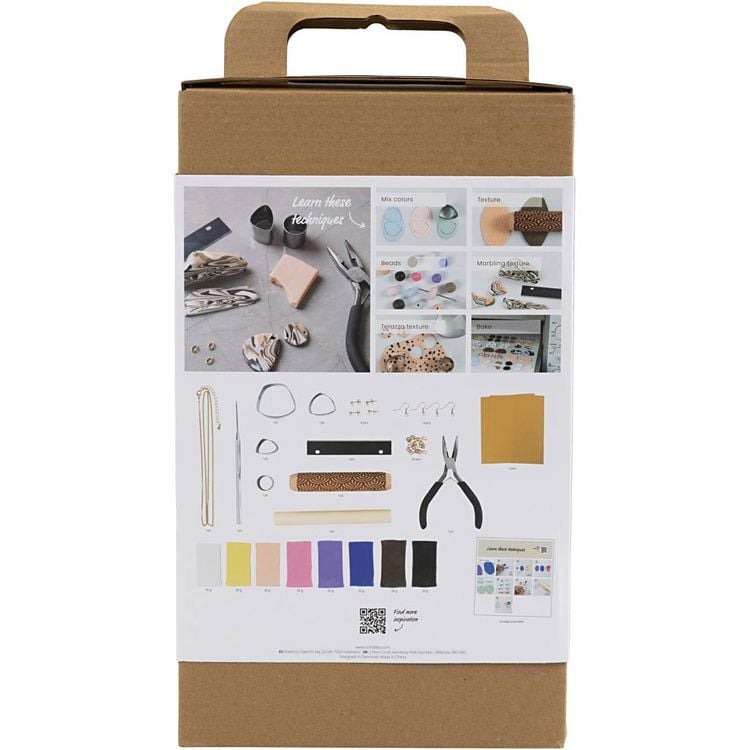 Produktbild: Creativ Company DIY Sets Modellieren Starter Kreativ Set Schmuck Modellieren, Jewellery, Kreativ Box