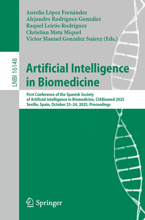 Produktbild: Artificial Intelligence in Biomedicine