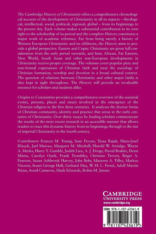 Produktbild: The Cambridge History of Christianity
