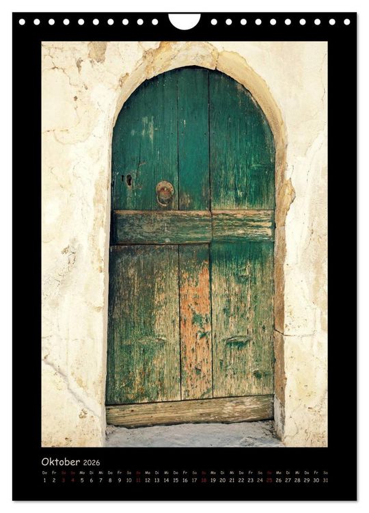 Produktbild: Ein und Aus auf Kreta (Wandkalender 2026 DIN A4 hoch), CALVENDO Monatskalender