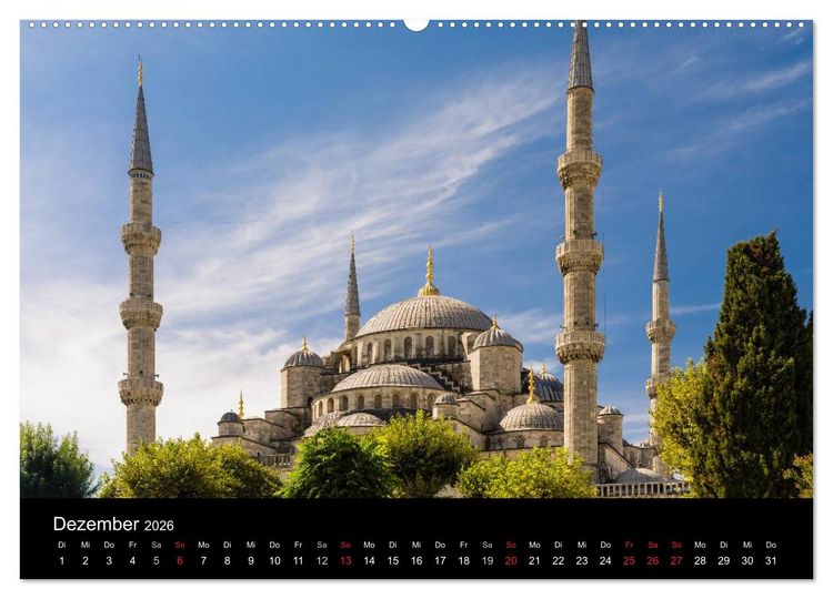 Produktbild: T&uuml;rkei - von Ost nach West (hochwertiger Premium Wandkalender 2026 DIN A2 quer), Kunstdruck in Hochglanz