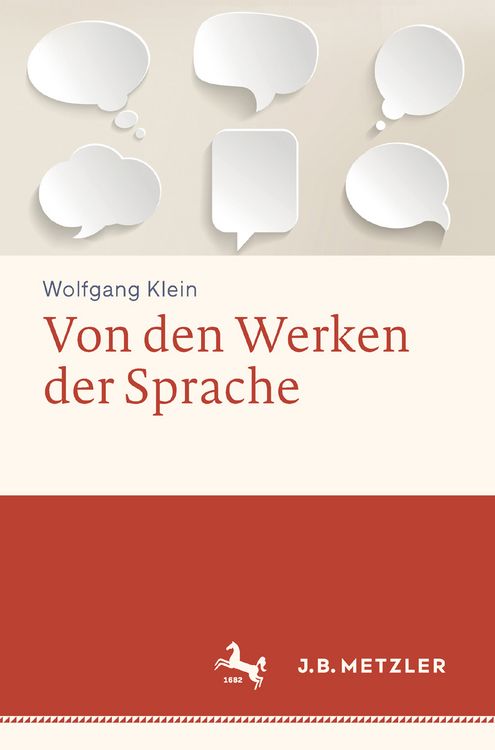 Produktbild: Von den Werken der Sprache