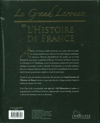 Produktbild: Le grand Larousse de l'histoire de France
