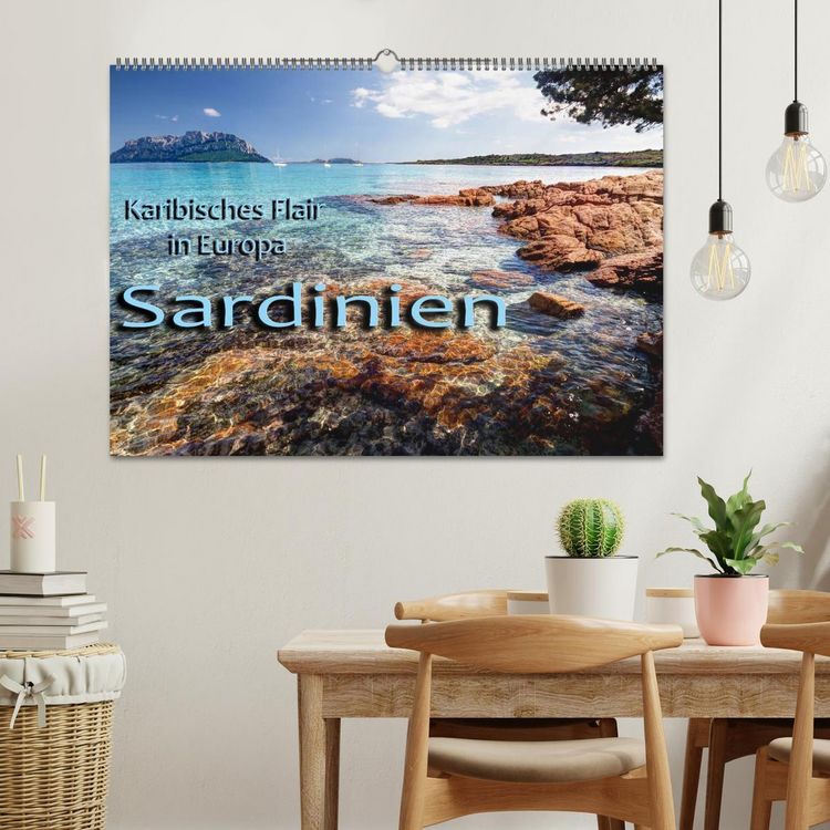 Produktbild: Sardinien (Wandkalender 2026 DIN A2 quer), CALVENDO Monatskalender