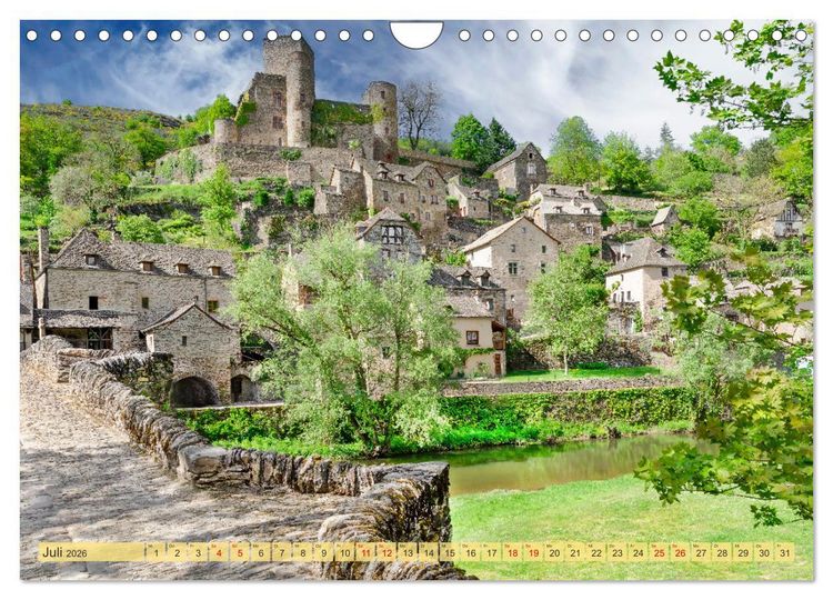 Produktbild: Cevennen - Sch&ouml;ne alte Welt (Wandkalender 2026 DIN A4 quer), CALVENDO Monatskalender