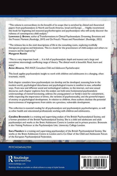 Produktbild: Child and Adolescent Psychoanalysis in a Changing World