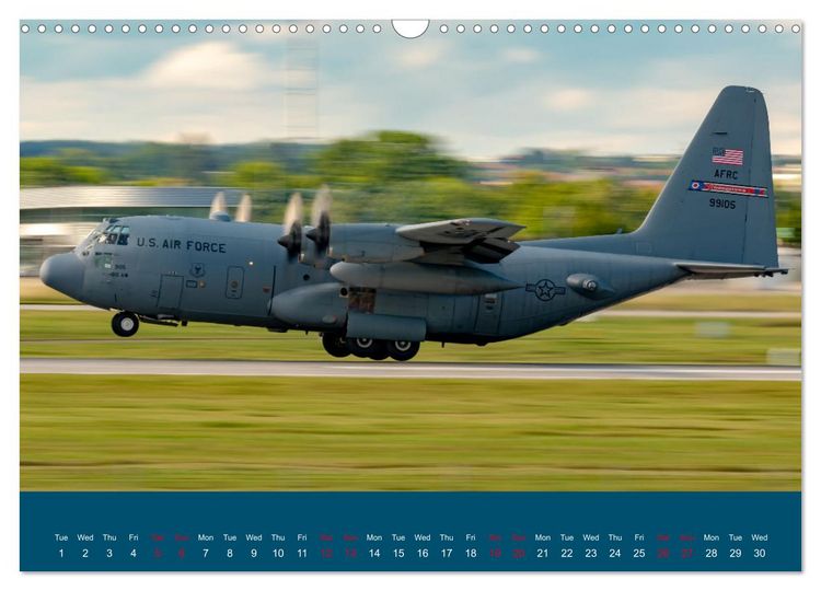 Produktbild: Panning Aviation Photography (Wall Calendar 2026 DIN A3 landscape), CALVENDO 12 Month Wall Calendar
