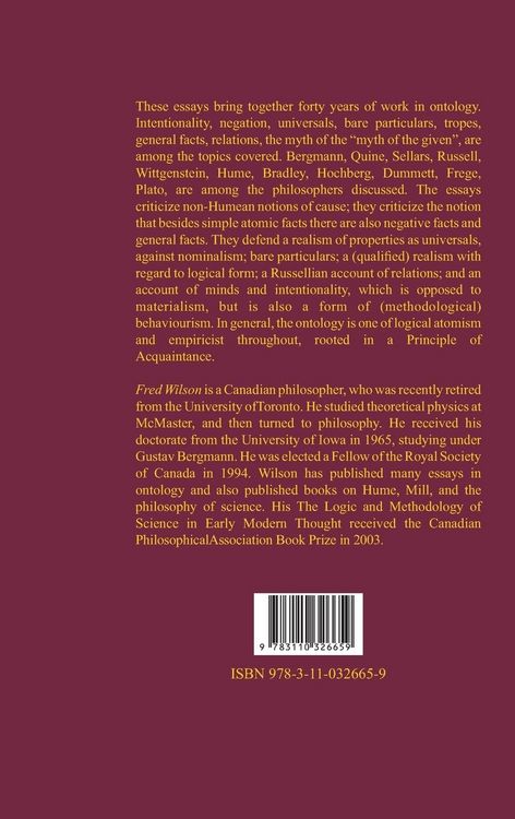 Produktbild: Acquaintance, Ontology, and Knowledge