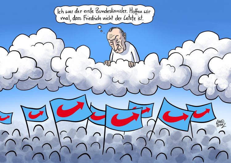 Produktbild: Adenauer auf der Wolke