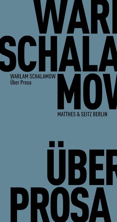 Produktbild: &Uuml;ber Prosa