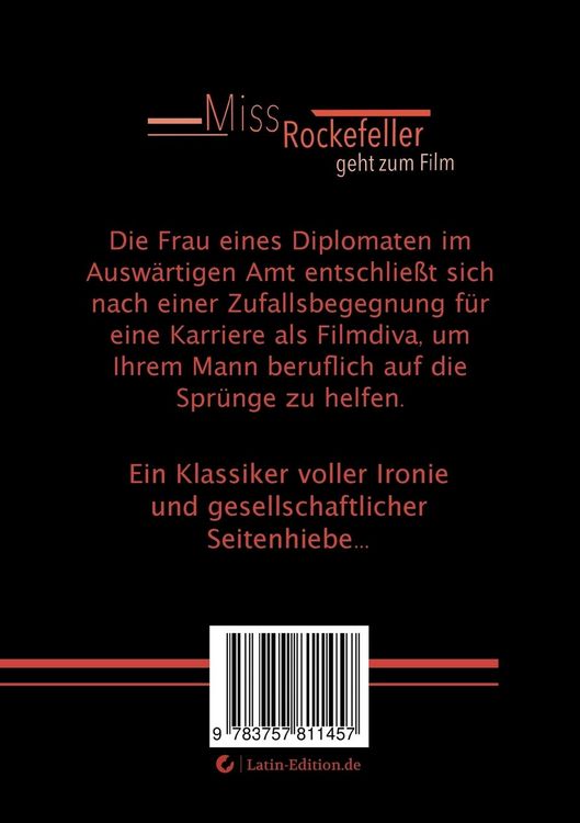 Produktbild: Miss Rockefeller geht zum Film