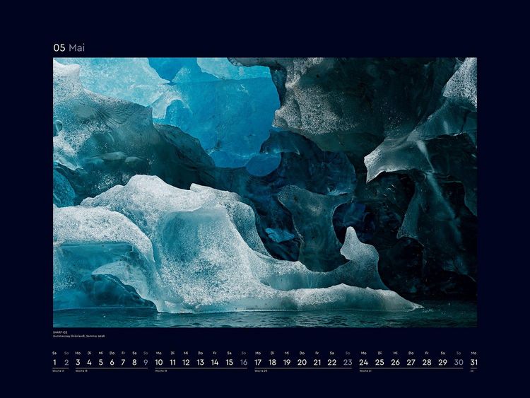 Produktbild: Eiswelten - KUNTH Wandkalender 2027