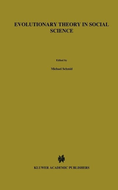 Produktbild: Evolutionary Theory in Social Science