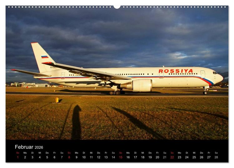 Produktbild: Welt der Flugzeuge (Wandkalender 2026 DIN A2 quer), CALVENDO Monatskalender