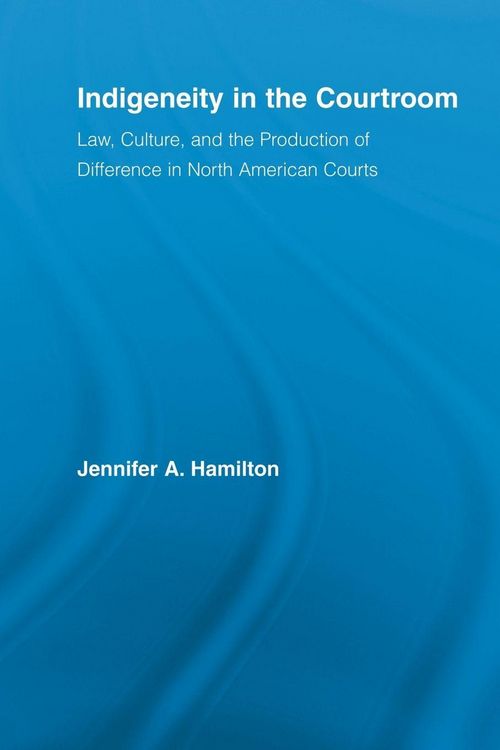 Produktbild: Indigeneity in the Courtroom