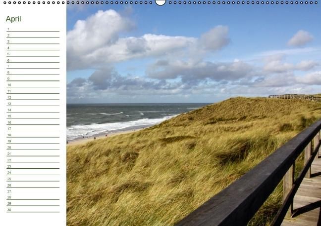 Produktbild: Sylter D&uuml;nen (Wandkalender immerw&auml;hrend DIN A2 quer)