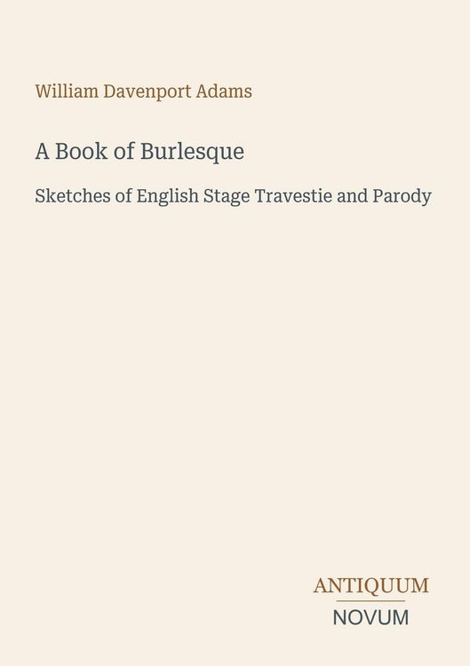 Produktbild: A Book of Burlesque