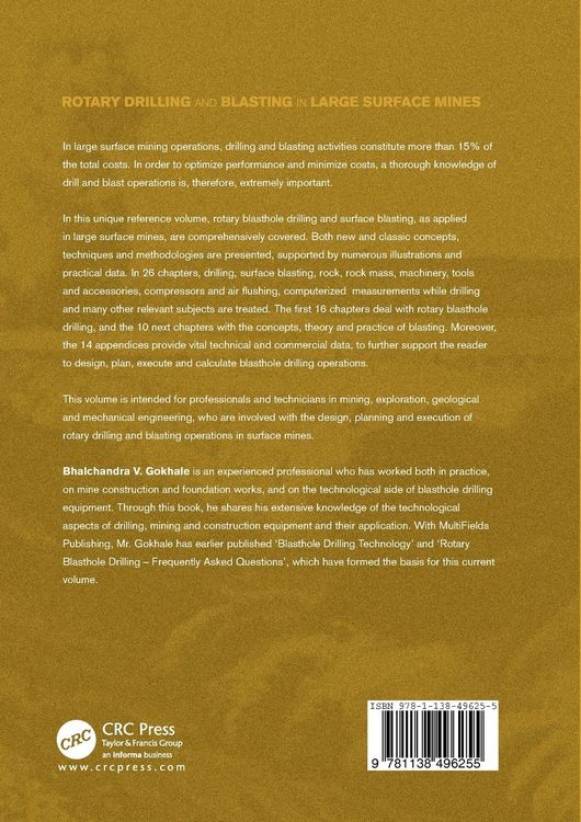 Produktbild: Rotary Drilling and Blasting in Large Surface Mines