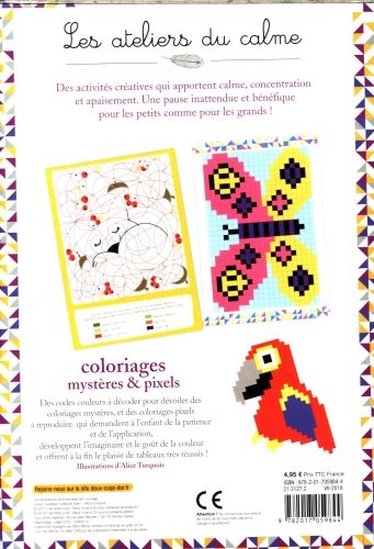 Produktbild: Coloriages : myst&egrave;res & pixels 7+