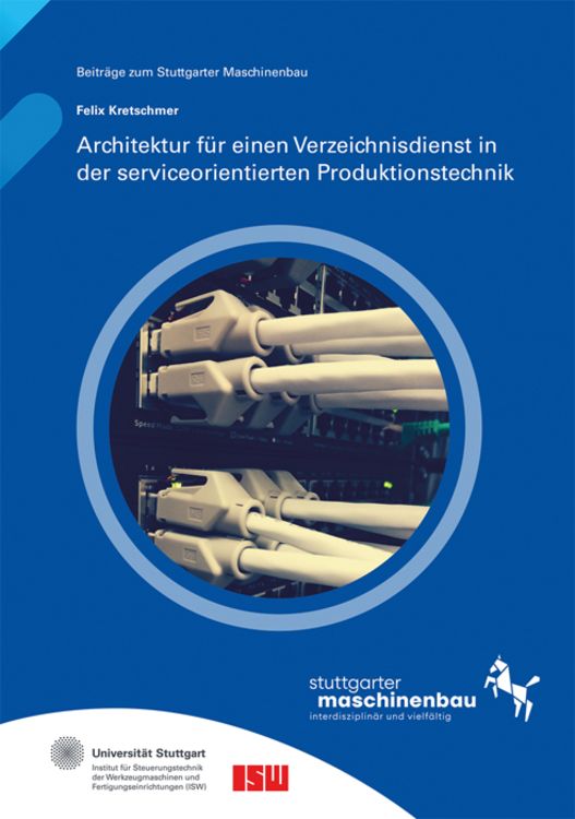 Produktbild: Architektur f&uuml;r einen Verzeichnisdienst in der serviceorientierten Produktionstechnik