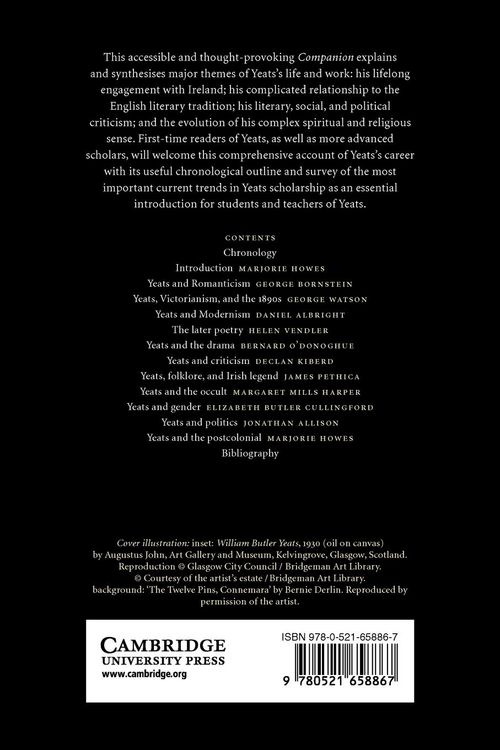 Produktbild: The Cambridge Companion to W.B. Yeats