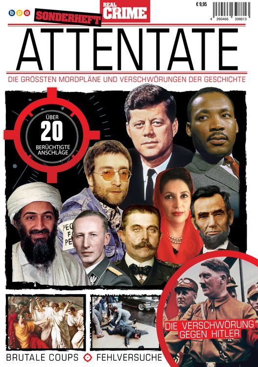 Produktbild: Real Crime Sonderheft: ATTENTATE