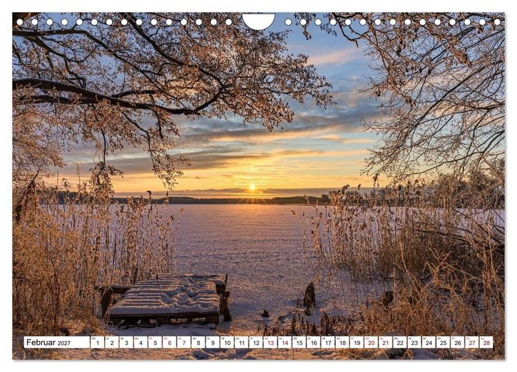 Produktbild: Magische Stimmungen in Mecklenburg-Vorpommern (Wandkalender 2027 DIN A4 quer), CALVENDO Monatskalender