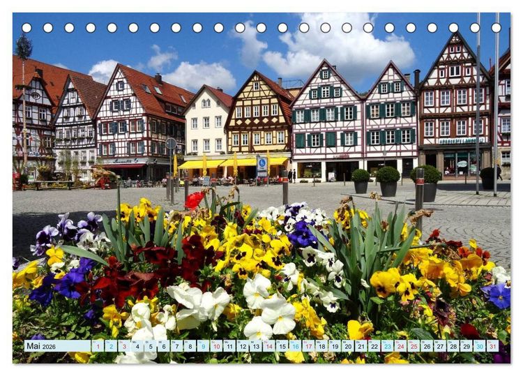 Produktbild: Stimmungsvolle Schw&auml;bische Alb (Tischkalender 2026 DIN A5 quer), CALVENDO Monatskalender