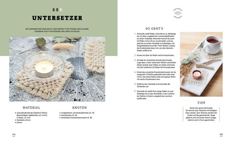 Produktbild: Makramee: Knoten, Projekte, Hacks &ndash; Das ultimative Makramee-Anleitungsbuch mit Geling-Garantie