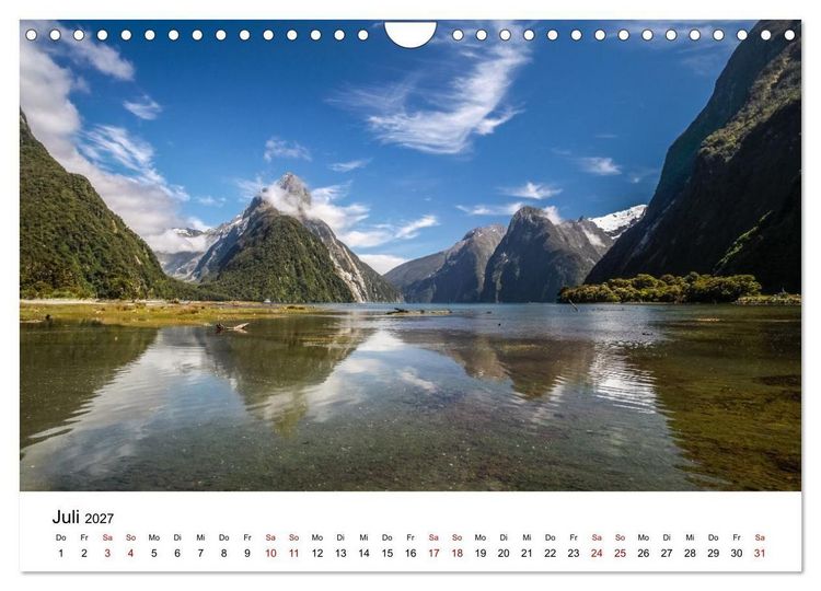 Produktbild: Zeitlose Landschaften (Wandkalender 2027 DIN A4 quer), CALVENDO Monatskalender