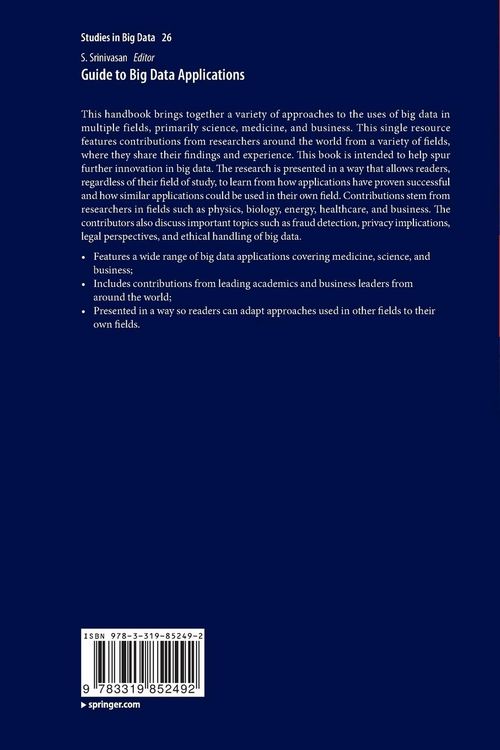 Produktbild: Guide to Big Data Applications