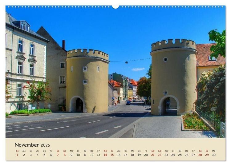 Produktbild: Regensburg. Du bist so sch&ouml;n (hochwertiger Premium Wandkalender 2026 DIN A2 quer), Kunstdruck in Hochglanz