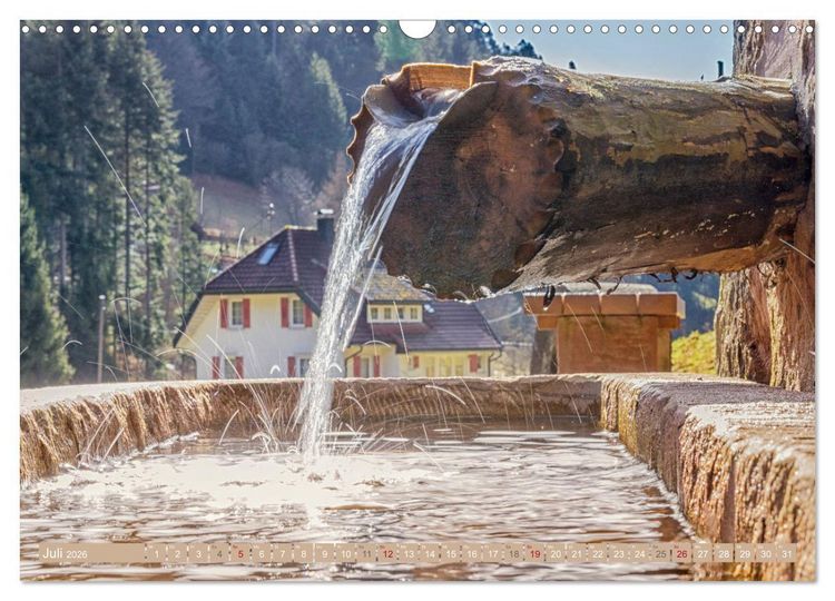 Produktbild: Die Jahreszeiten im Nordschwarzwald (Wandkalender 2026 DIN A3 quer), CALVENDO Monatskalender