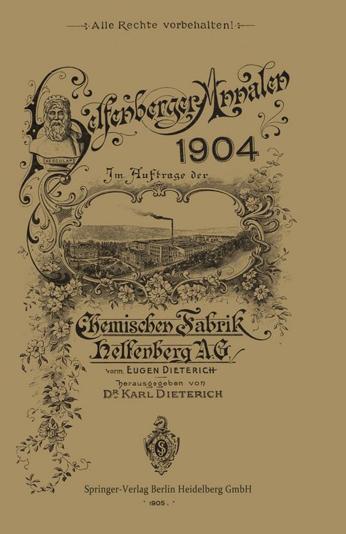 Produktbild: Helfenberger Annalen 1904
