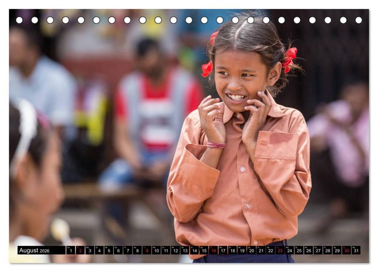 Produktbild: Lichtmomente - Eine Reise durch Nepal (Tischkalender 2026 DIN A5 quer), CALVENDO Monatskalender