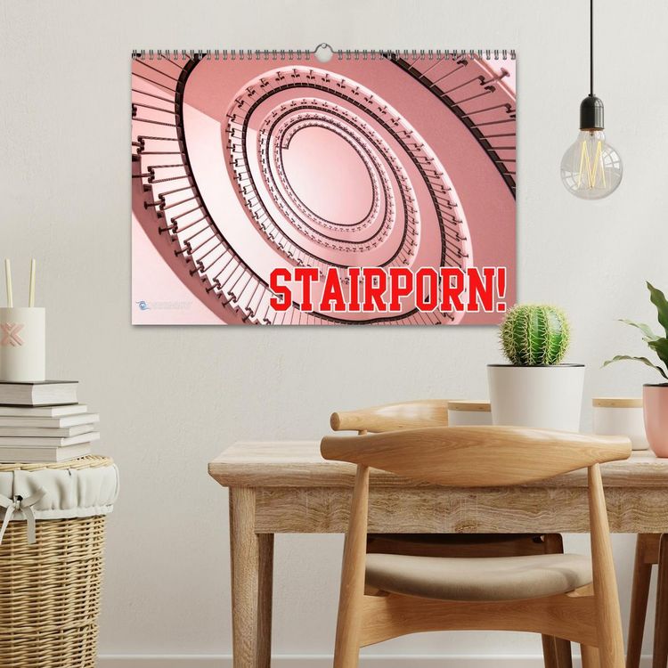 Produktbild: Stairporn (Wandkalender 2026 DIN A3 quer), CALVENDO Monatskalender